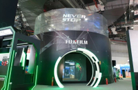 Fujifilm الشفافة العرض الأمامية عرض مصنع المصنع