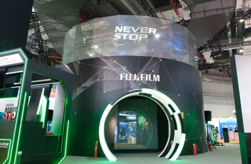 Fujifilm الشفافة العرض الأمامية عرض مصنع المصنع