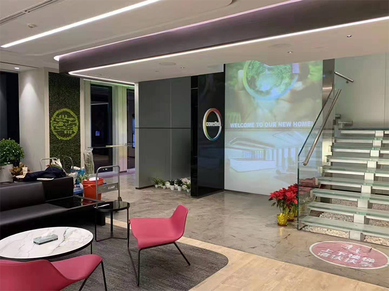 الزجاج-الجدار - تسليمها في Covestro-Shanghai-Office1